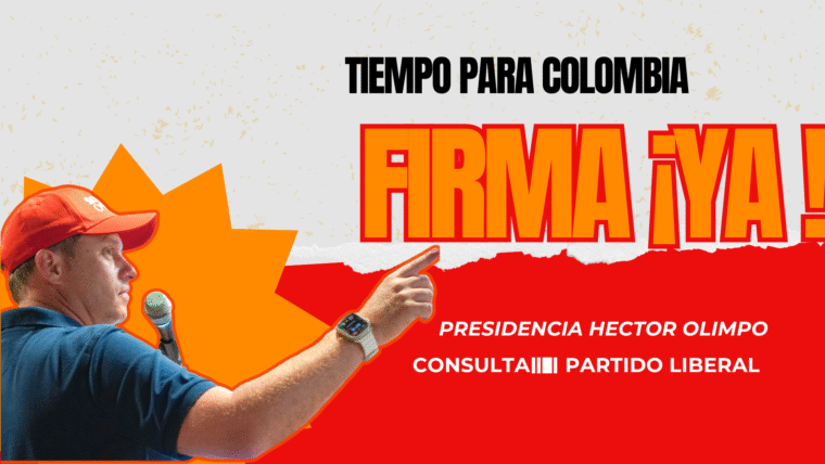 Campaña de Héctor Olimpo Espinosa apoyada por el movimiento Bolívar Caribe Nos Une. Una propuesta por el progreso, la justicia social y el desarrollo del Caribe colombiano.