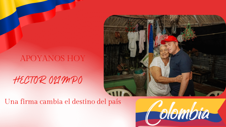 Campaña de Héctor Olimpo Espinosa apoyada por el movimiento Bolívar Caribe Nos Une. Una propuesta por el progreso, la justicia social y el desarrollo del Caribe colombiano.